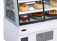 Làm lạnh nhanh Tủ lạnh trưng bày bánh 1800mm 900w