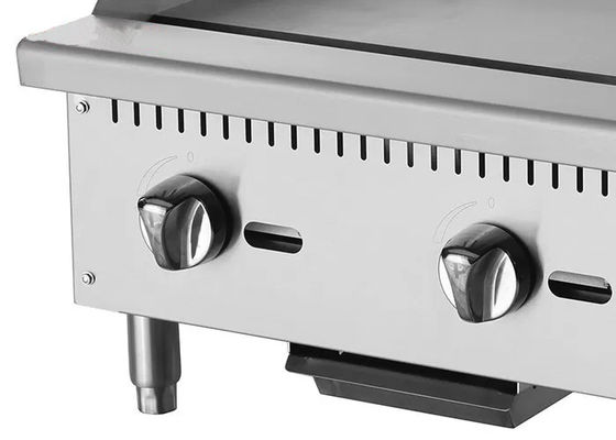 Vỉ nướng thịt 4 đầu đốt 1220mm Thiết bị nấu ăn nhà bếp thương mại