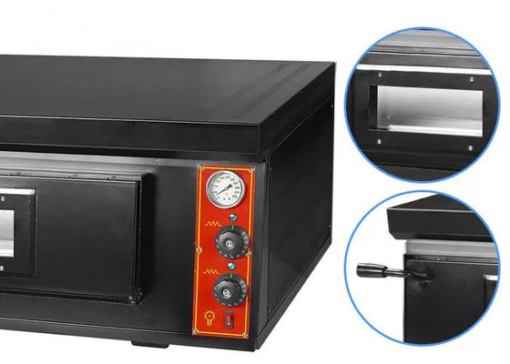 2 tầng Gas 2800pa 12kw Lò nướng Pizza thương mại