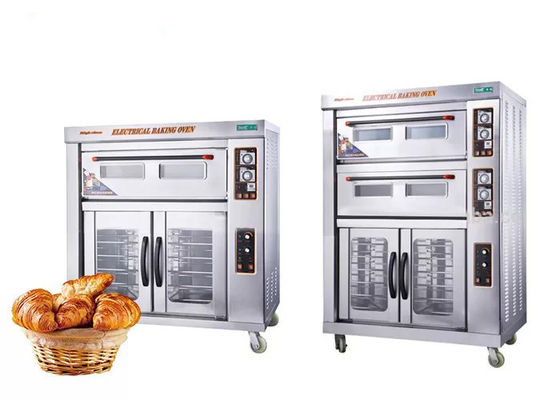 Lò nướng bánh mì đối lưu 1300mm 9,4kw cho tiệm bánh