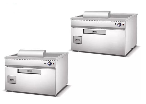 Thiết bị nấu ăn bằng thép không gỉ LPG 2800pa 10kw dọc