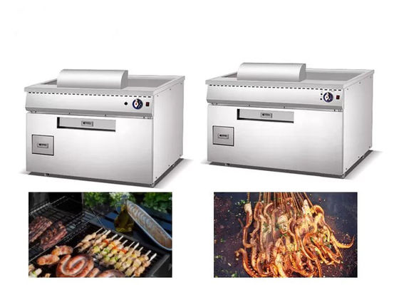 Thiết bị nấu ăn bằng thép không gỉ LPG 2800pa 10kw dọc