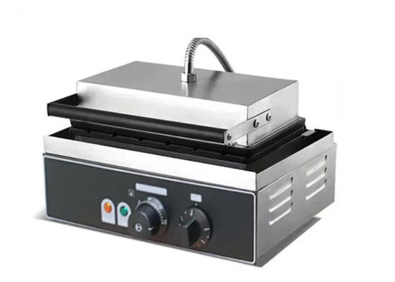 Máy làm bánh quế nóng bằng thép không gỉ 390mm 1.55Kw